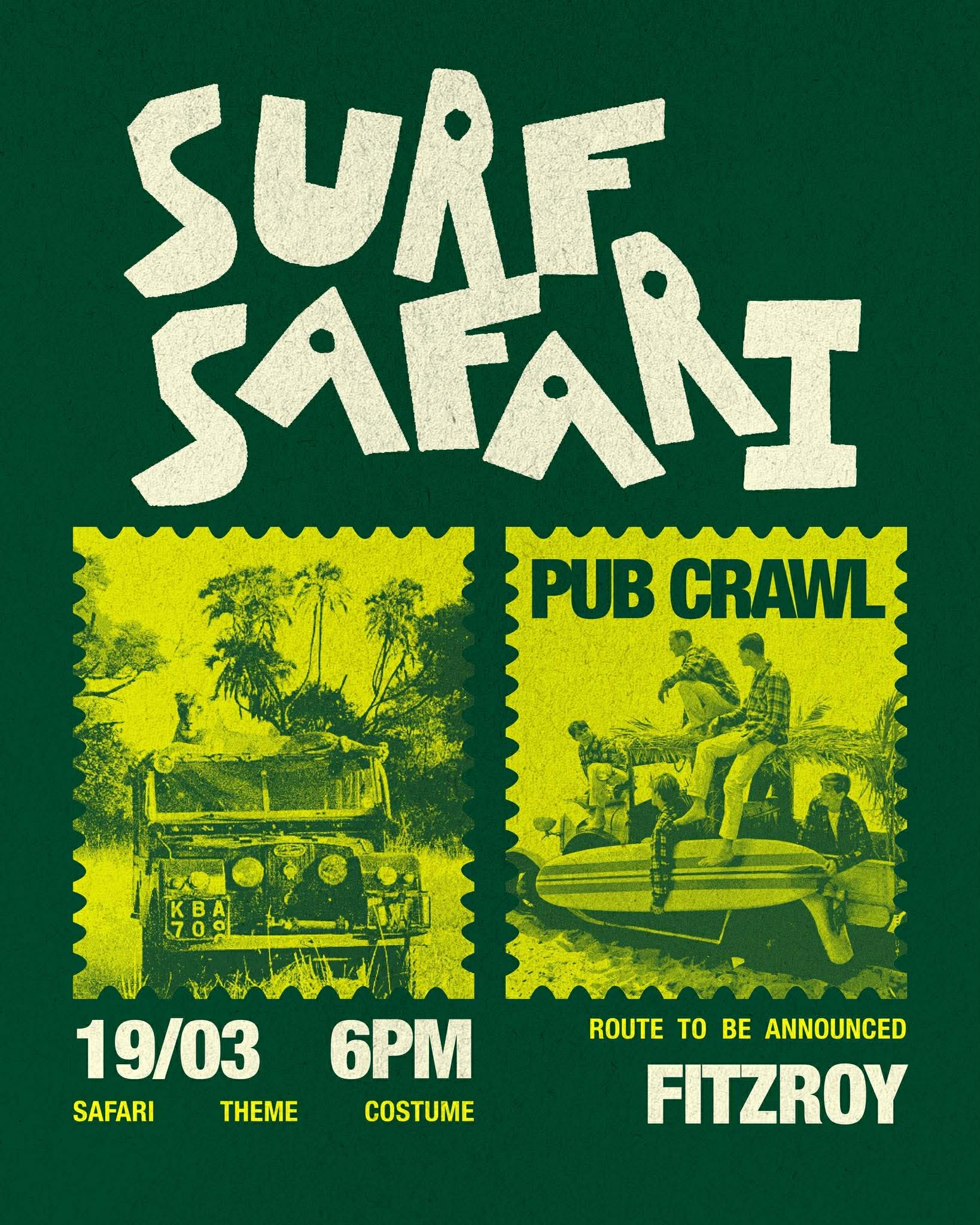 Pub Crawl - Surf Safari