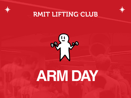 RLA Arm Day 30/09 2-4PM