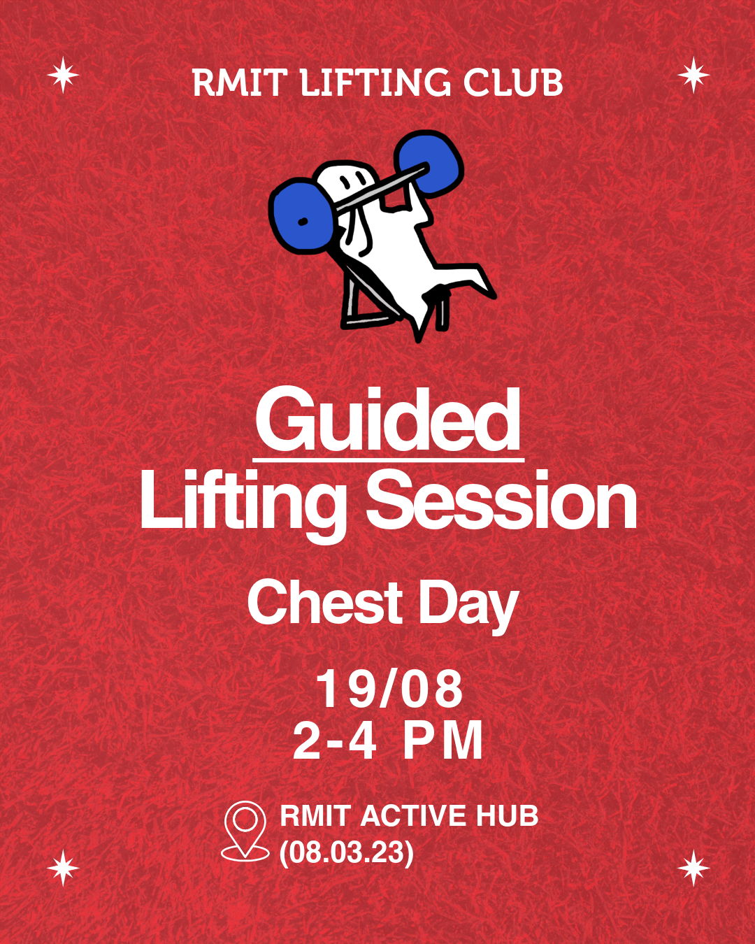 Guided Lifting Session 19/08 2-4PM