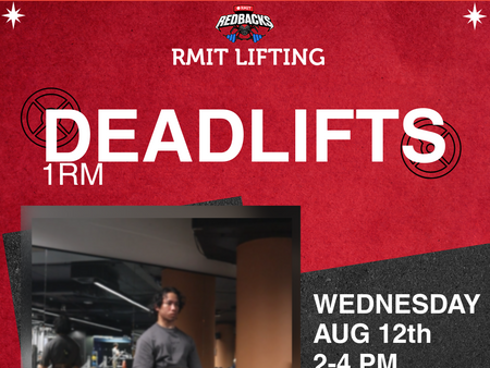 Heavy Deadlifts Session 12/08 2-4PM