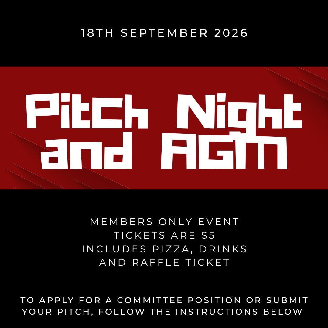 Pitch Night & AGM!