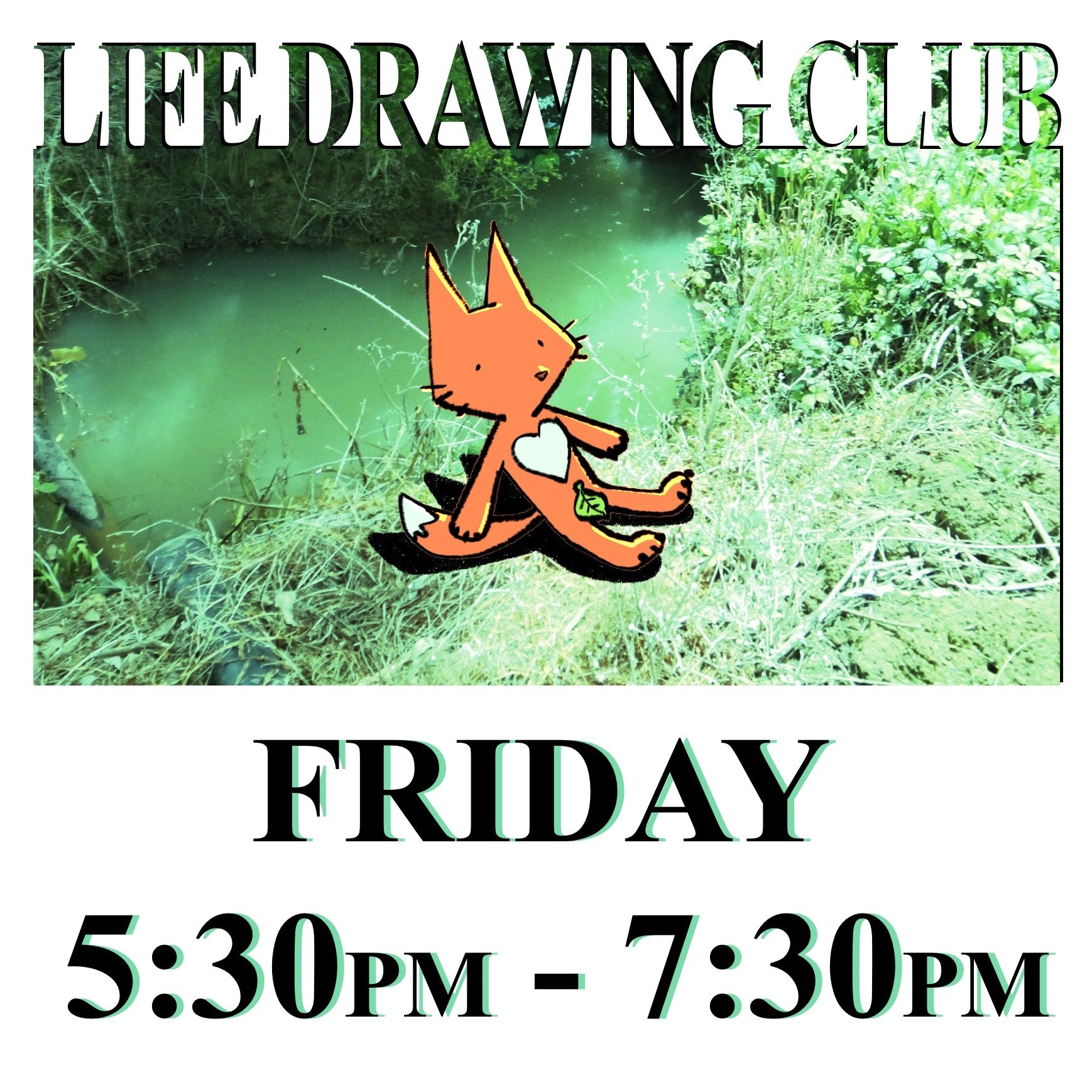 Life Drawing Charity Session | Fri 21st August 2026