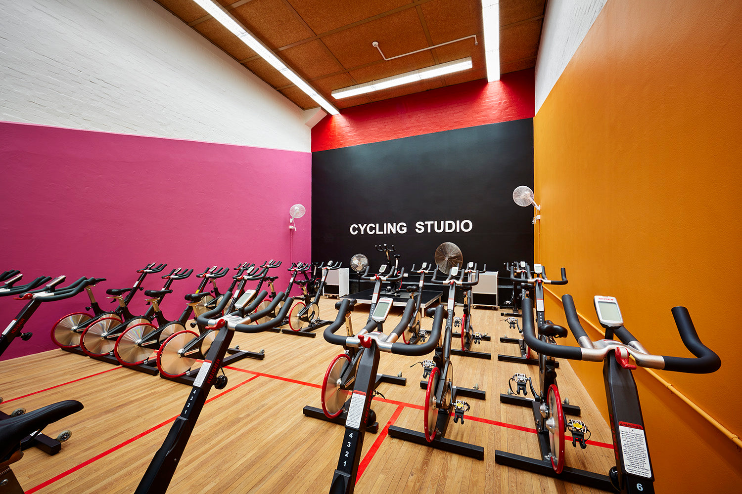 Cycle studio at RMIT Sports Centre