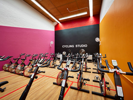 Cycle studio at RMIT Sports Centre