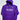 RUSU Hoodie in purple with large embroirdered white RUSU logo in centre chest lying flat.