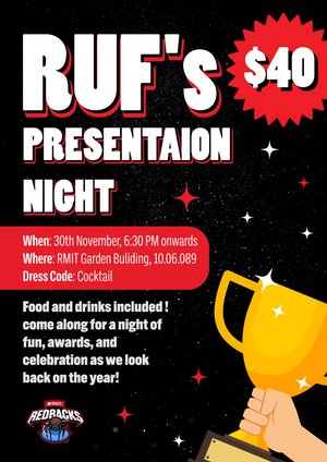 RUF's Presentation Night