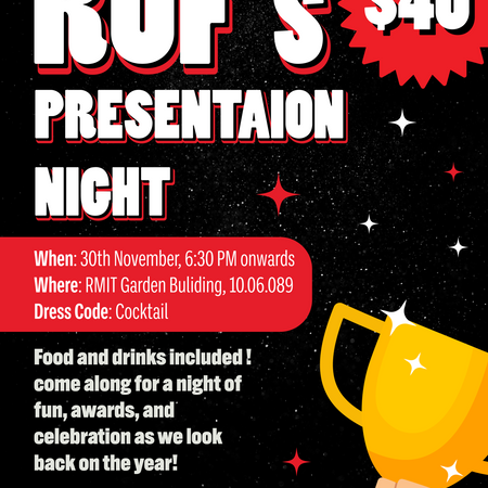 RUF's Presentation Night