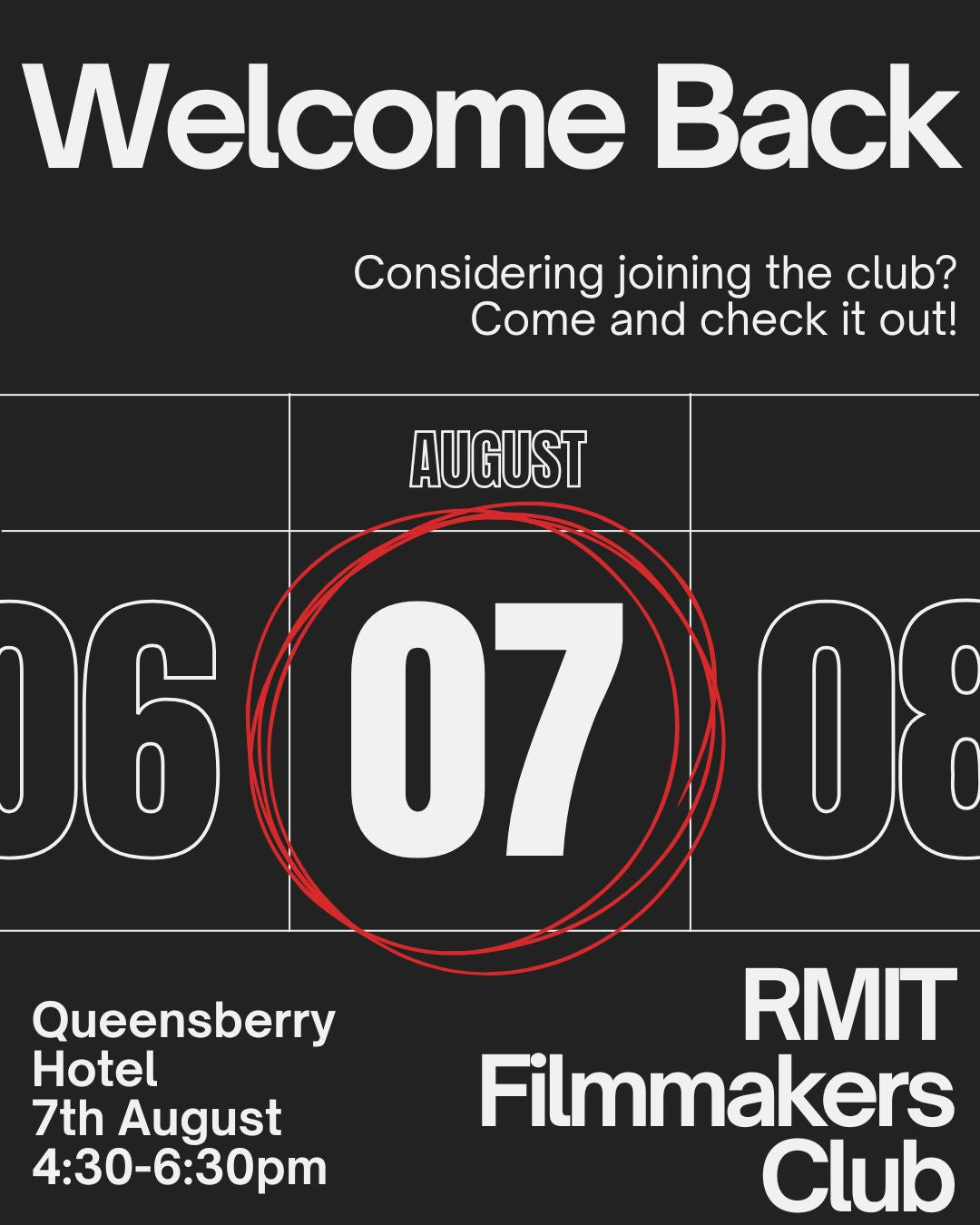 Welcome Back Party!