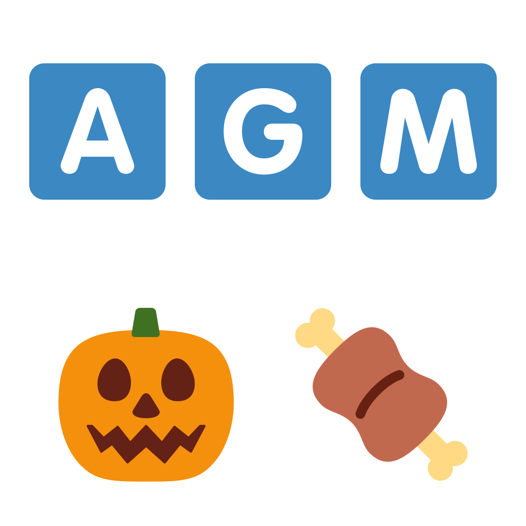Trick or Treat(urer)? Halloween Annual General Meeting + BBQ 🎃