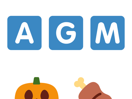Trick or Treat(urer)? Halloween Annual General Meeting + BBQ 🎃