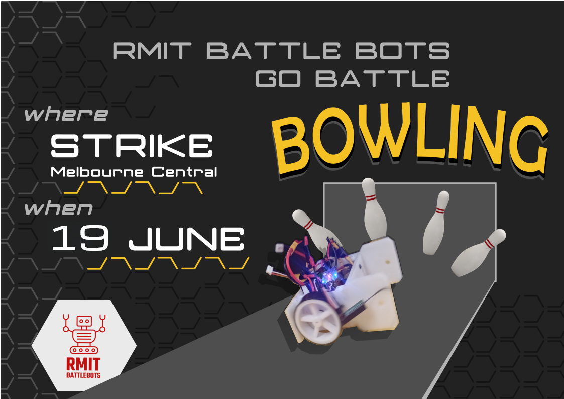Free Battlebots bowling night
