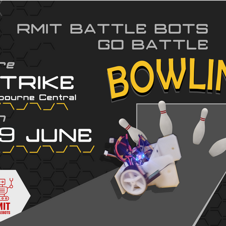 Free Battlebots bowling night